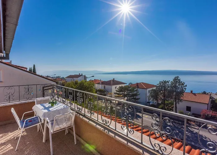In Crikvenica Mit Meerblick- Naehe Sandstrand By Interhome Lägenhet